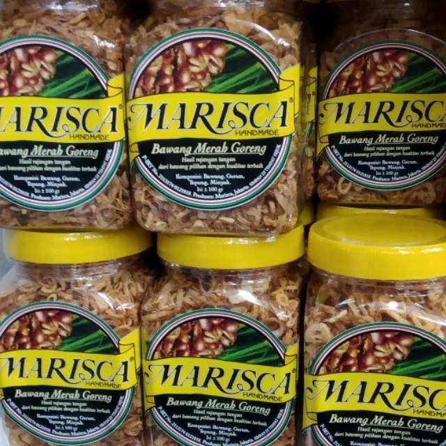 

marisca bawang merah goreng 100gr makanan snack bumbu masak