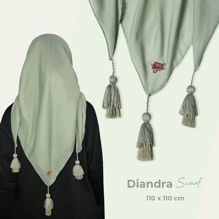 Ahha Hijab - Diandra Scarf Tessel (Cotton Paris)