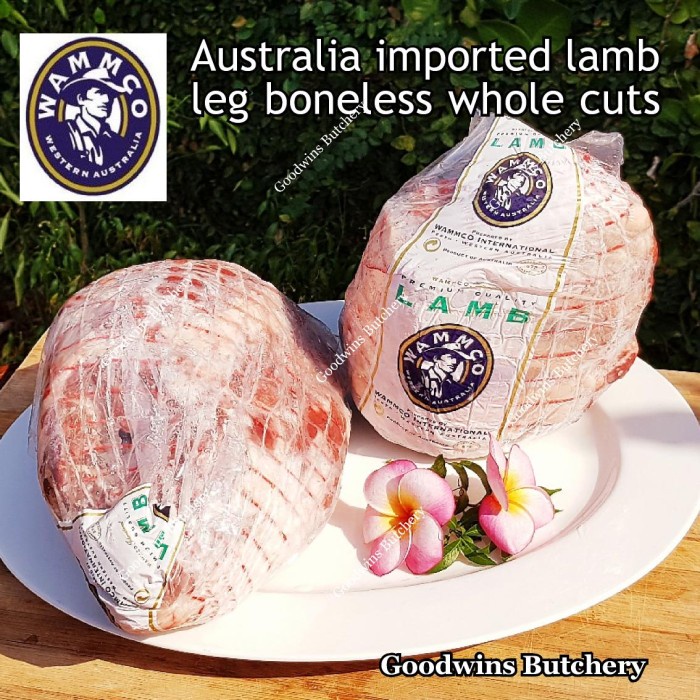 

Lezat- 2.5 kg lamb leg boneless whole cut - White Stripe Australia