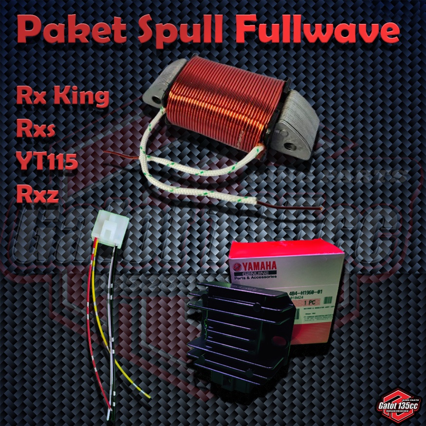 HTC Paket spul pengisian fullwave Rx king Rxs RXz DC set kiprok Nmax suport Daymaker satu set spul k