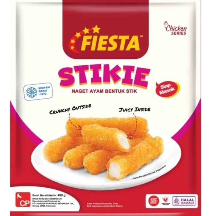 

Lezat- Fiesta chicken nugget dan stikie