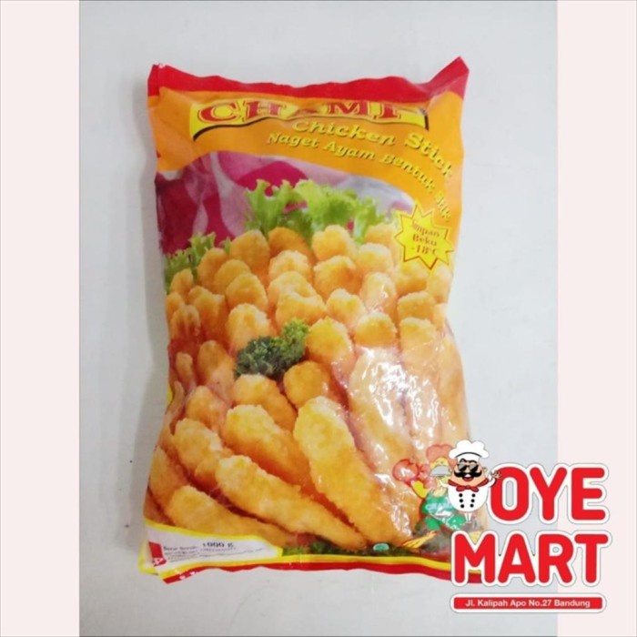 

Lezat- CHAMP CHICKEN STICK 1000GR/NUGGET/NAGET AYAM BENTUK STIK