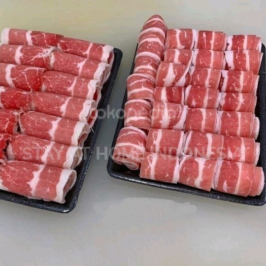 

Lezat- USA Beef Slice Shortplate Daging Sapi Slice Yoshinoya 500gr