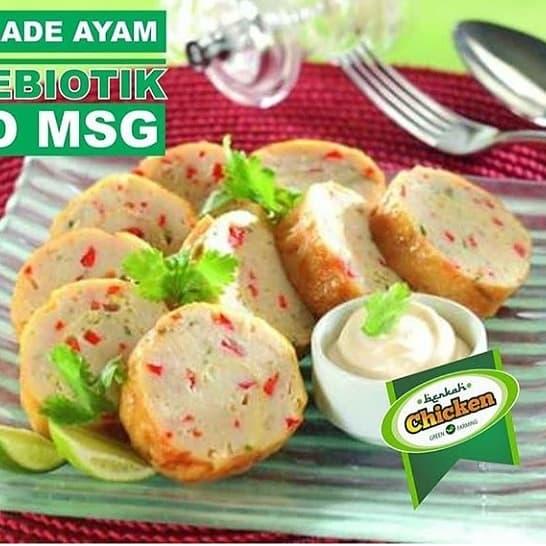 

Lezat- Rolade/Ayam/Organik/nonMSG/Berkah/Chicken/Organic/Frozen/Food/Beku