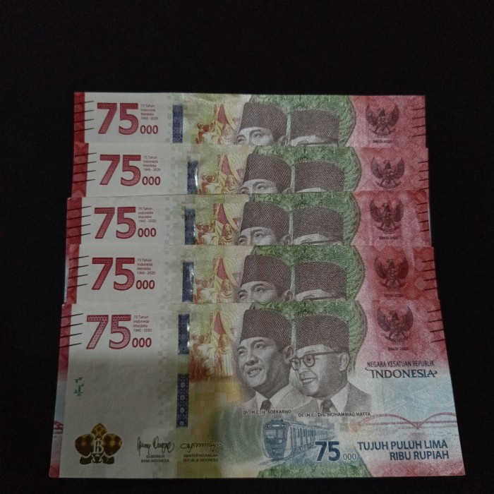 Uang Peringatan Kemerdekaan RI75th