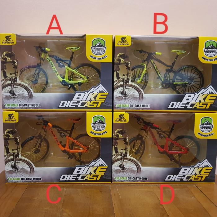 Jolly Giraffes - Sepeda Mtb Mountain Bike - Miniatur Replika Sepeda Mtb