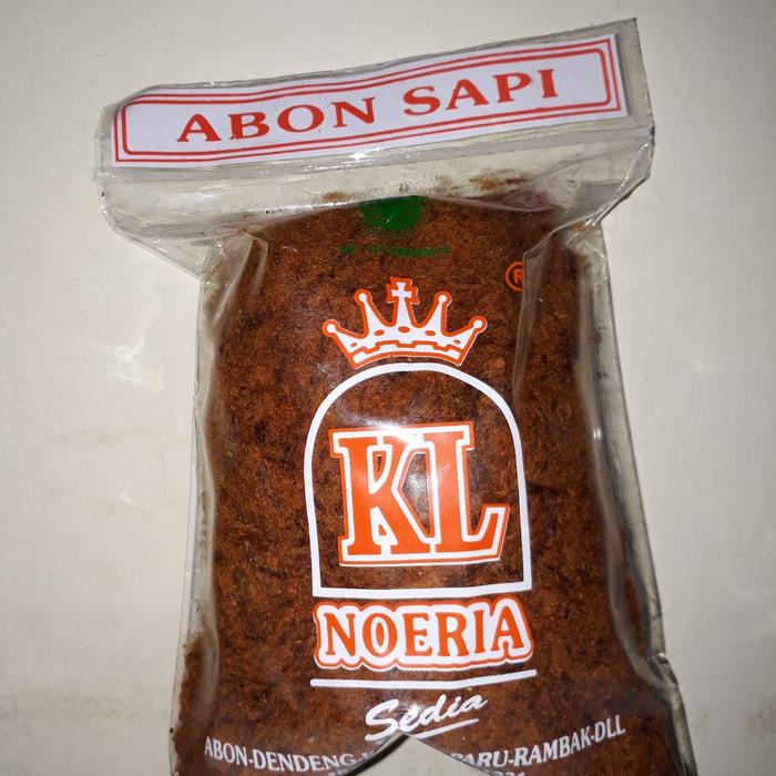

[dch] - Abon Sapi Solo KL Noeria Manis
