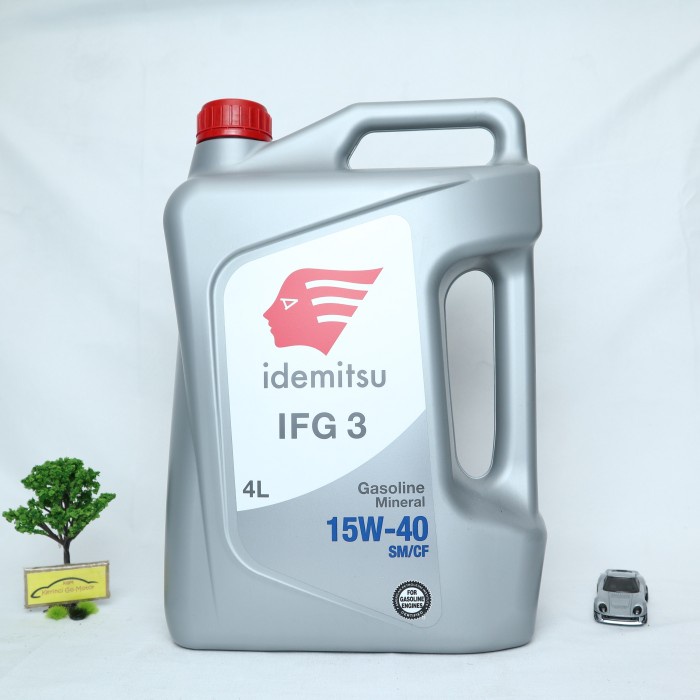 OLI IDEMITSU 15W-40 SM/CF 4L GALON - OLI BENSIN IDEMITSU SM/CF 15W-40 ORIGINAL