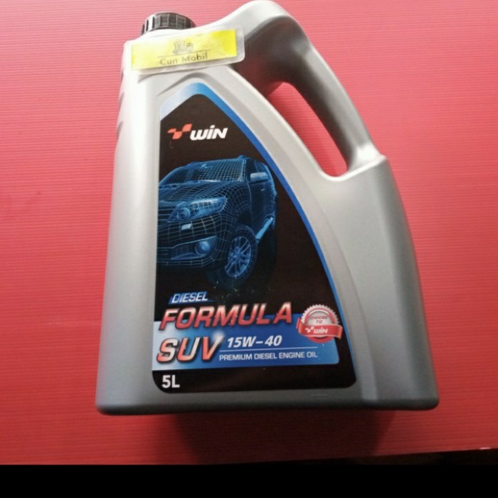 OLI MESIN WIN SAE 15/40 5LITER. TURBO DIESEL ENGINE OIL ORIGINAL