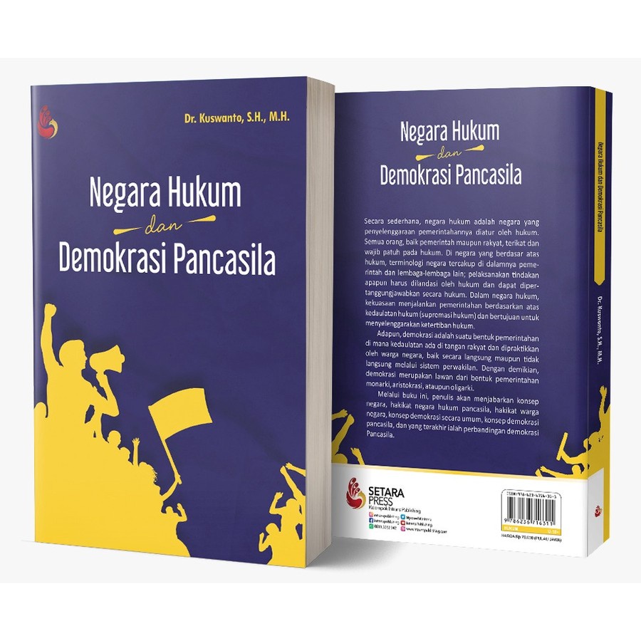 Buku Negara Hukum dan Demokrasi Pancasila [ORIGINAL MURAH]