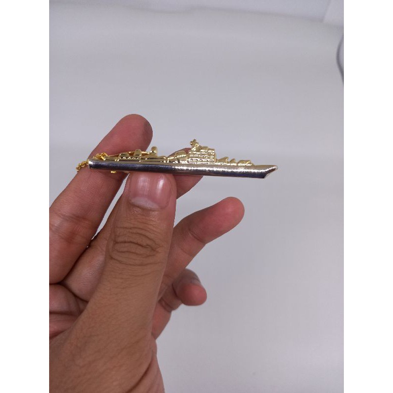 TrendyGaya- Penjepit Dasi Cruise Line Kapal Pesiar Captain Kapten