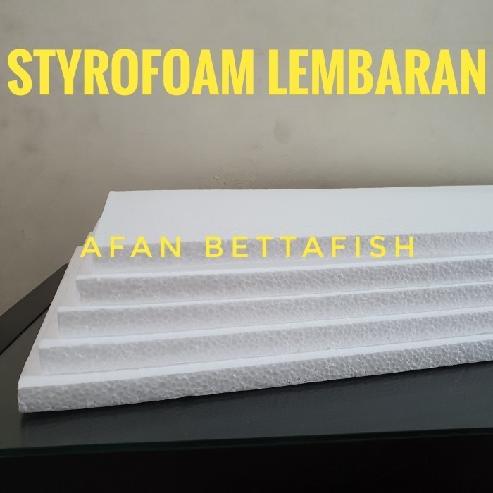 

MURAH..!! STYROFOAM LEMBARAN LOW 200 X 100 X 3 CM TEBAL STEREFOAM 3CM LOW