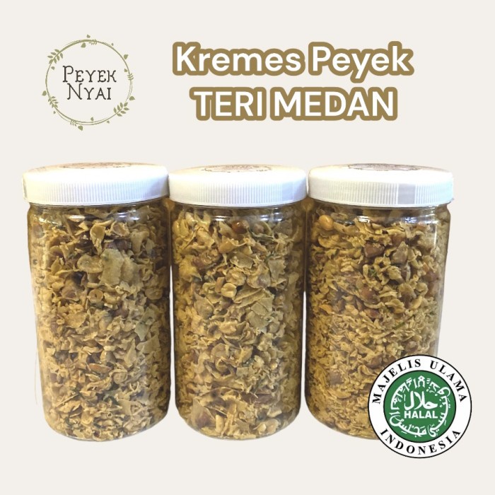 

Kremes Rempeyek Peyek Nyai (Teri Medan)