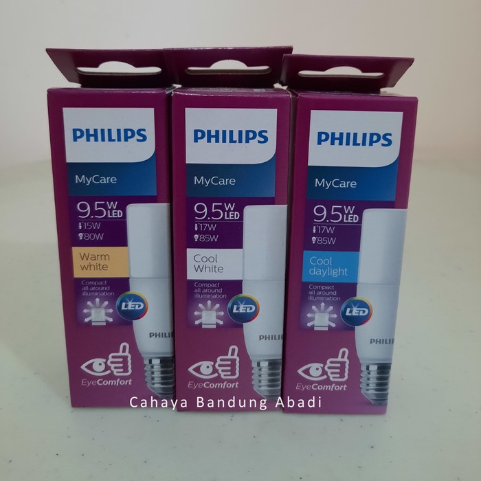Lampu Philips LED DL Stick 9.5 Watt Putih Kuning