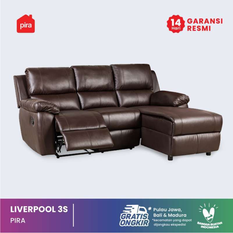 Pira - Liverpool Recliner L 3s Sofa Bed *