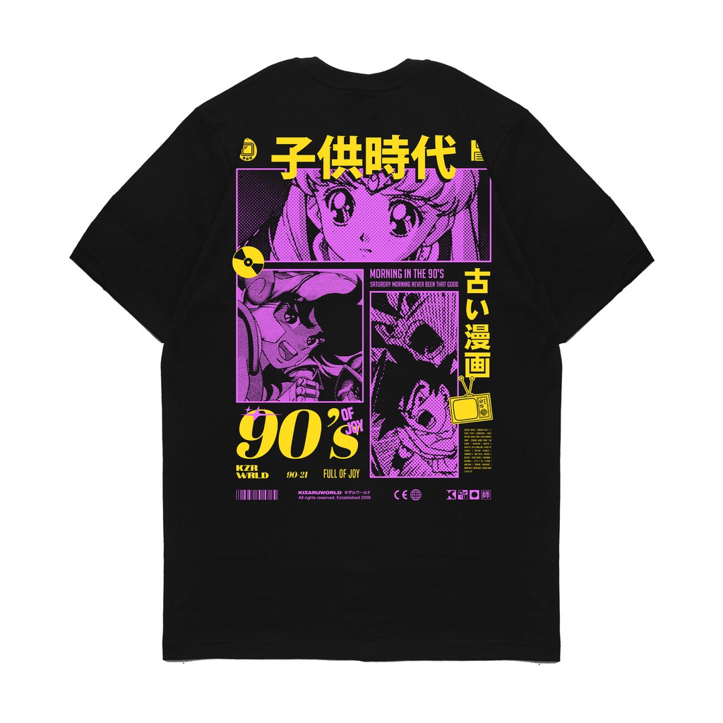 【Ori】KIZARU Kaos Anime 90'S OF JOY