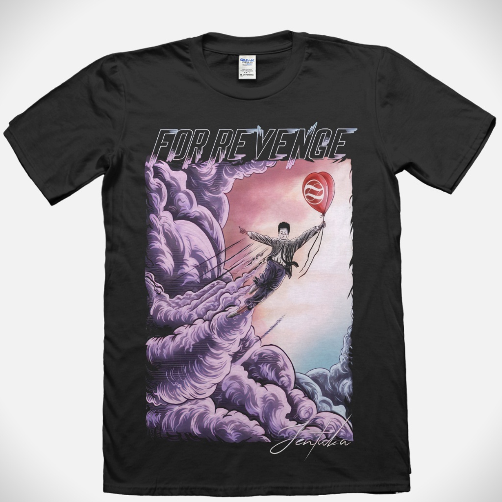 【Ori】Magnitude T-Shirt For Revenge - Jentaka | Kaos musik | Kaos band | BOOTLEG |