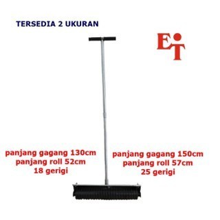 

TERLARIS FLOOR EMBOSER / ALAT PENGGARIS JALAN BETON EMBOSSING 18 GERIGI 50 CM