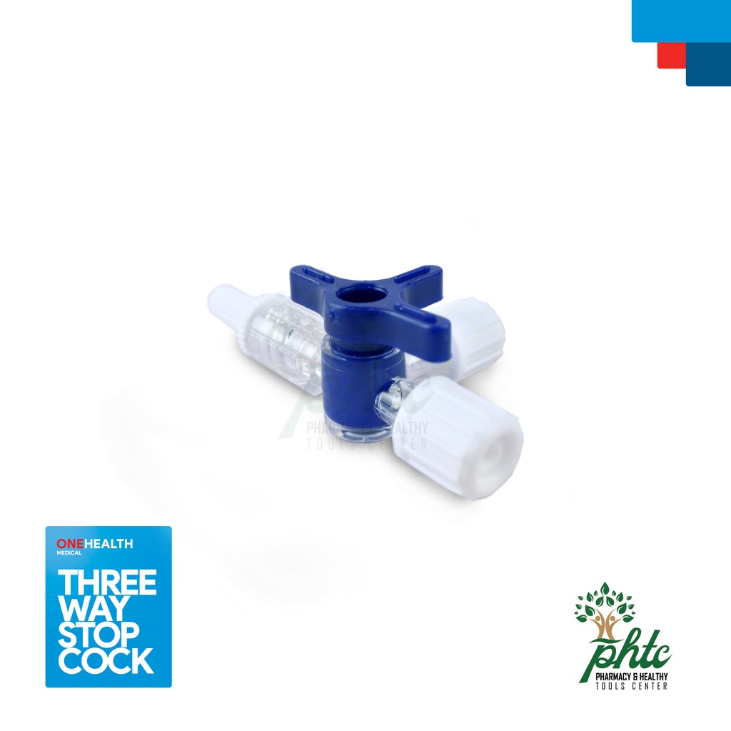 MURAH ONEHEALTH 3-Three Way Stopcock l Three Way Stopcock Onehealth l 3 Way Stopcock