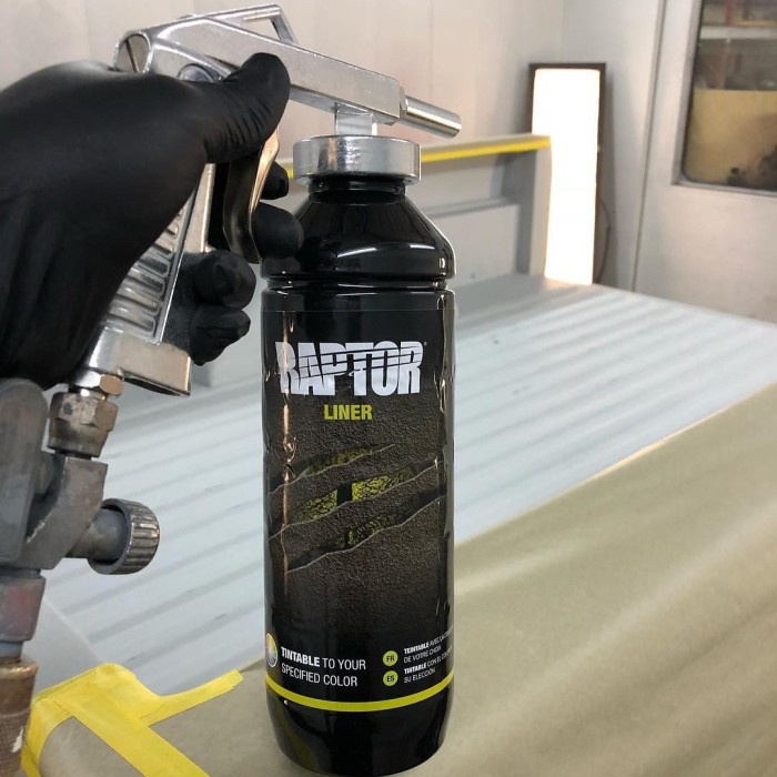 UPOL RAPTOR UNDERCOATING SPRAYGUN KHUSUS CAT RAPTOR DAN GRAVITEX ORIGINAL