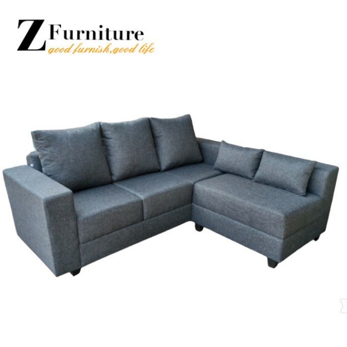 TERLARIS Sofa L, sofa, sofa bed, sofa minimalis, sofa L minimalis, sofa ruang tamu