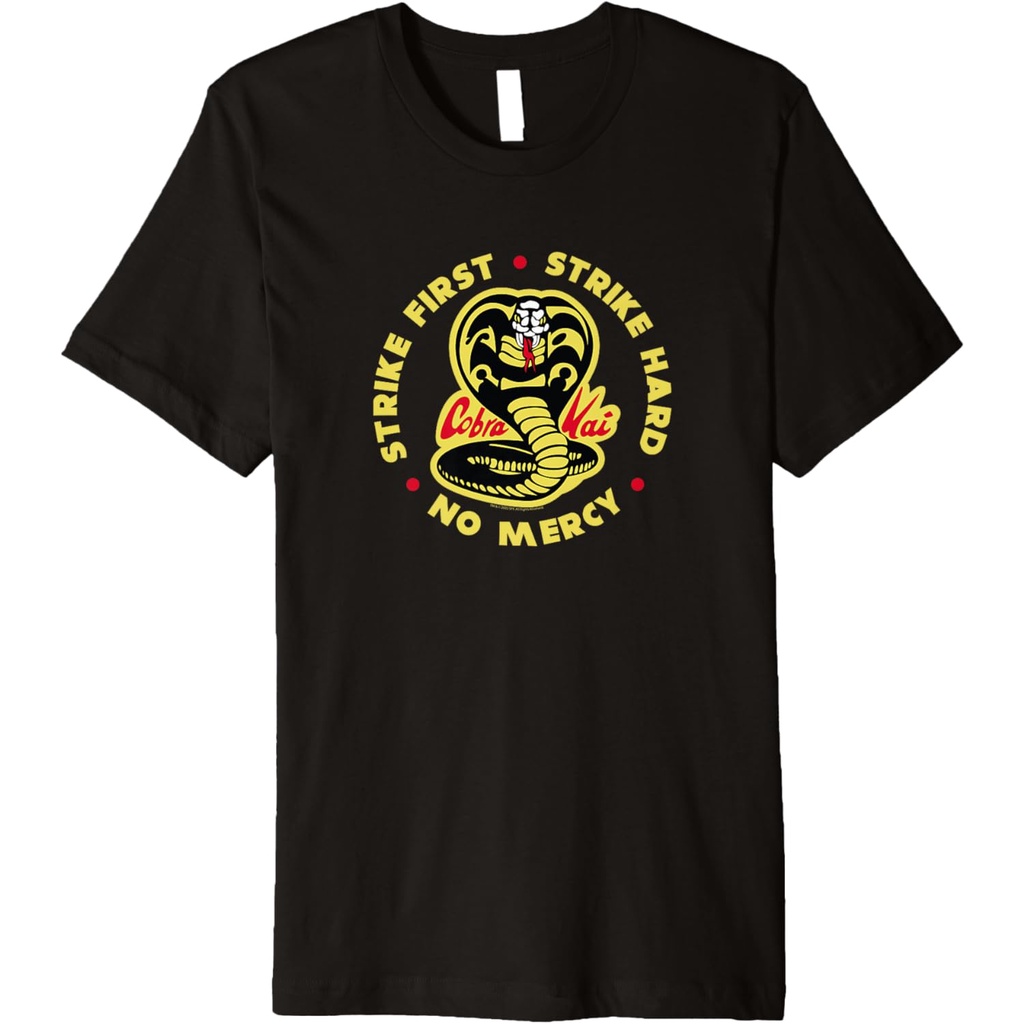 Kaos Premium Cobra Kai Strike First Cobra
