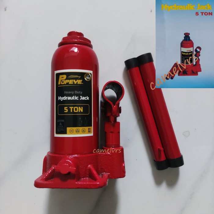 terbaru  dongkrak mobil botol 5ton fortuner innova l200 pickup l300 ps ford ready