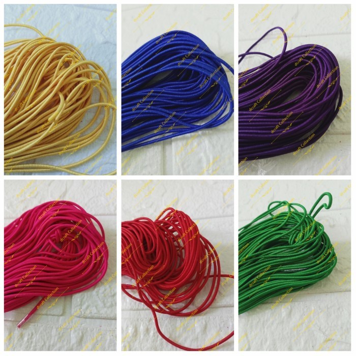 (GoodSeller) Tali Karet Bulat Meteran #2