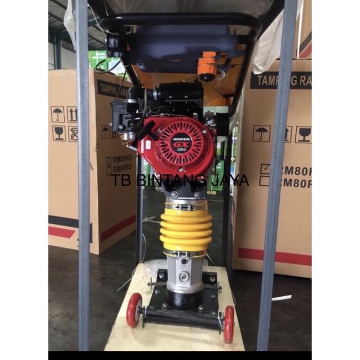 BARU STAMPER KUDA / TAMPING RAMMER MATRIX ENGINE HONDA GX 160