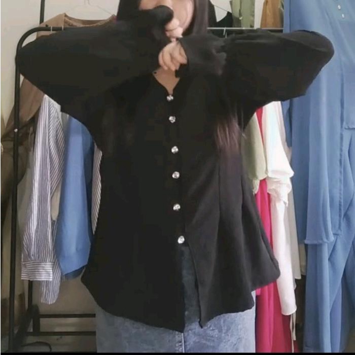 BORA TOP / BLOUSE WANITA KOREA / ATASAN KANTOR WANITA KASUAL / BLOUSE ELEGAN KOREA / BLOUSE HIJAB