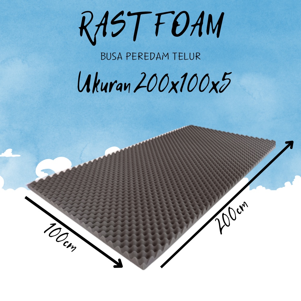 Busa Peredam suara Ruangan Dinding Kamar Kedap Lembaran 200x100x5