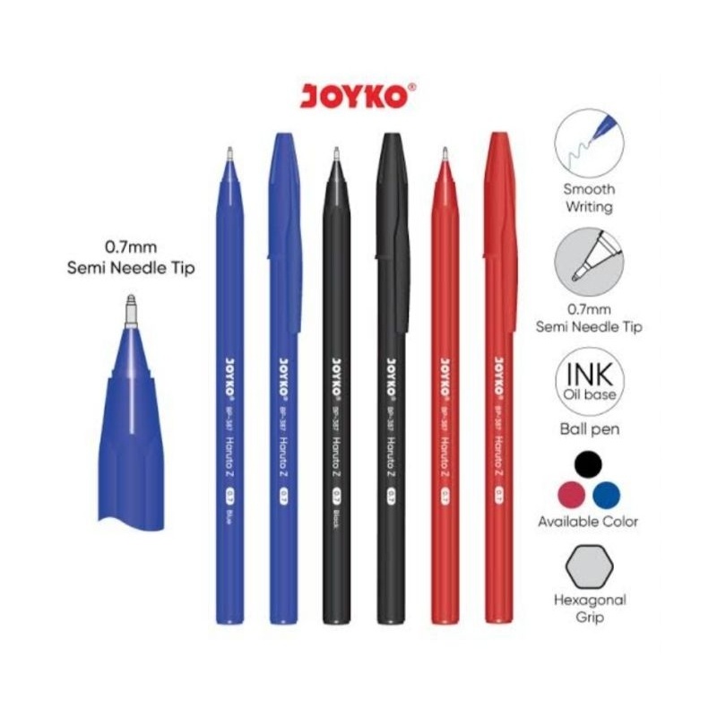 

( 12 Lusin) Pen Murah Joyko Haruto Bp-387