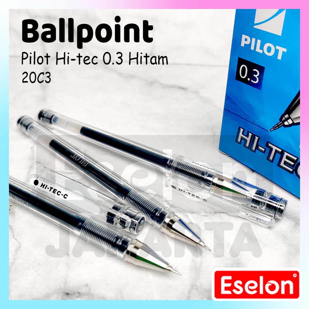 

[Es.Jkt] 1Buah Pulpen Pilot Hi-Tech 0.3 Asli / 1Biji Pilot Hi-Tech 1005 Original