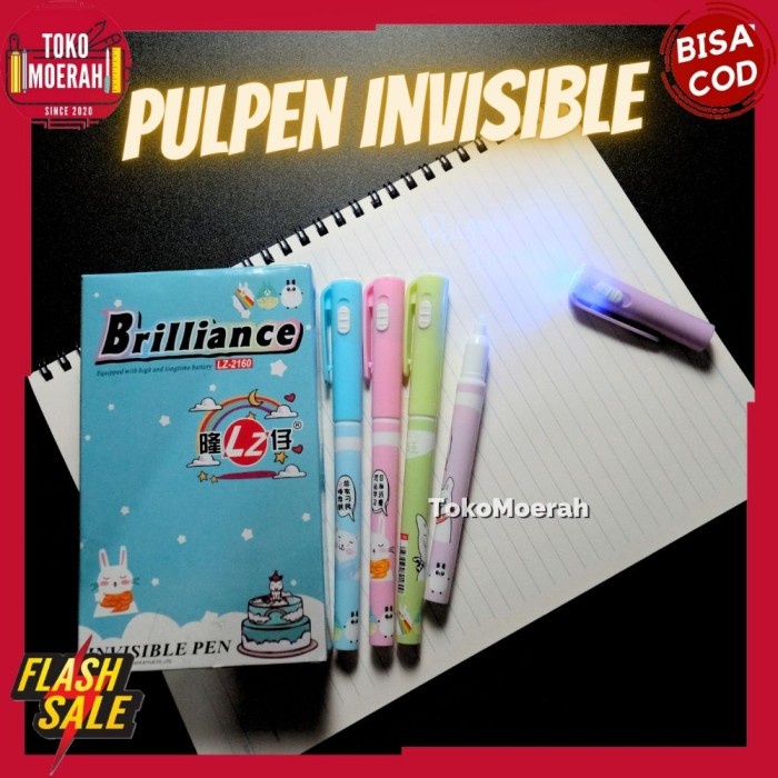 

PULPEN AJAIB PULPEN INVISIBLE PEN SENTER UV BRILLIANCE LUCU UNIK