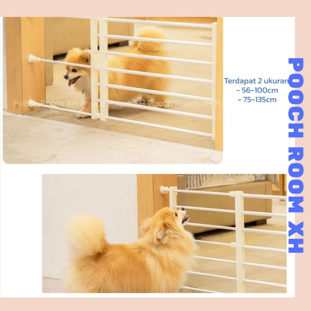 Safety Gate Anabul / Pagar Pintu Anjing kucing / Pembatas Pintu