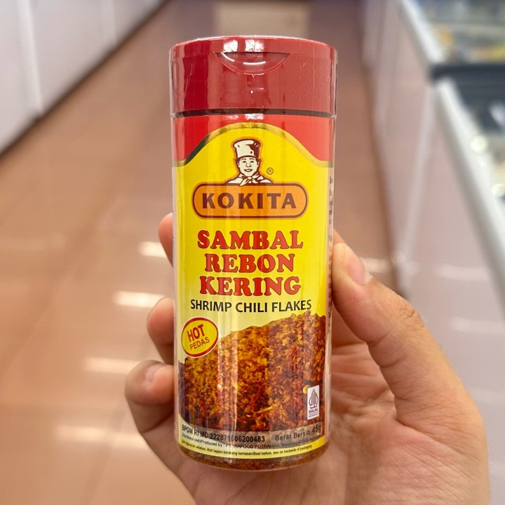 

KOKITA SAMBAL REBON KERING 45GR