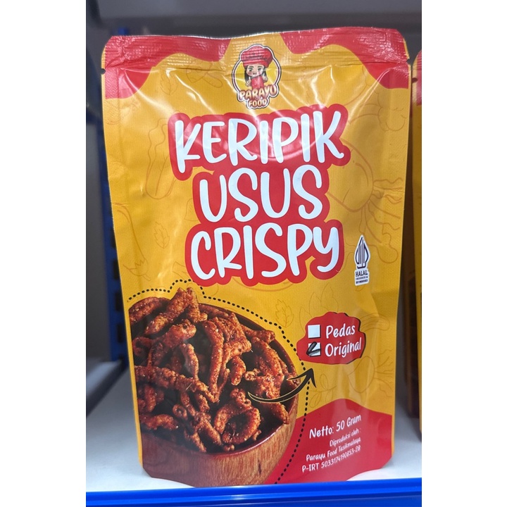 

PARAYU FOOD KULIT USUS KRISPI ORI 50GR