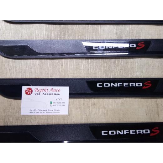 Hemat Sillplate Sill Plate Samping Wuling Confero / Aksesoris Wuling Confero