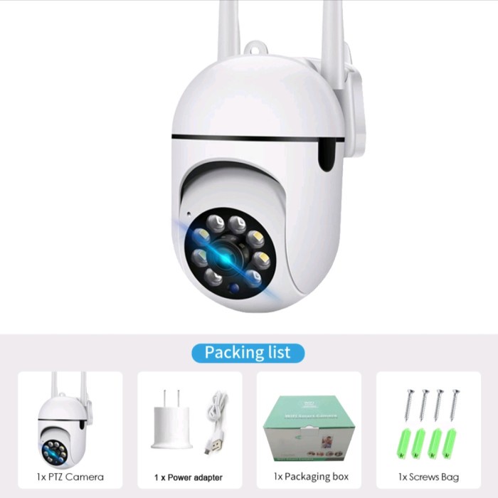 IP Camera CCTV Outdoor CCTV Wifi 360 PTZ Pan Tilt 8 MP V380 Pro