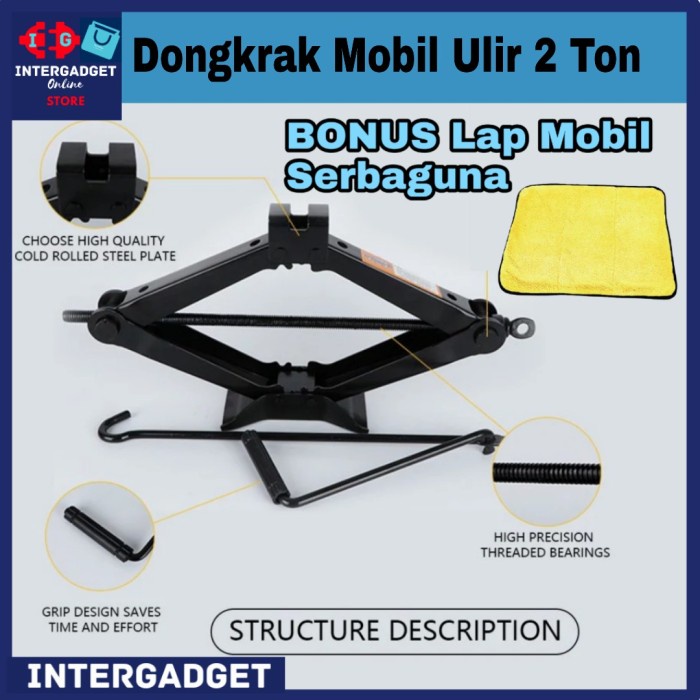 DONGKRAK MOBIL / DONGKRAK ULIR 2 TON / DONGKRAK JEMBATAN SUPER QUALITY ORIGINAL