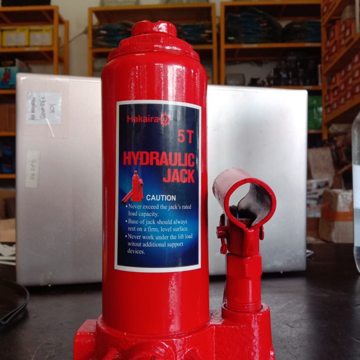 DONGKRAK BOTOL 5 TON HYDRAULIC JACK DONGKRAK MOBIL ORIGINAL
