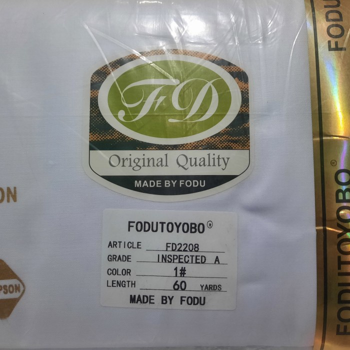 TERBAIK Kain toyobo fodu premium original quality bahan toyobo fodu grade A