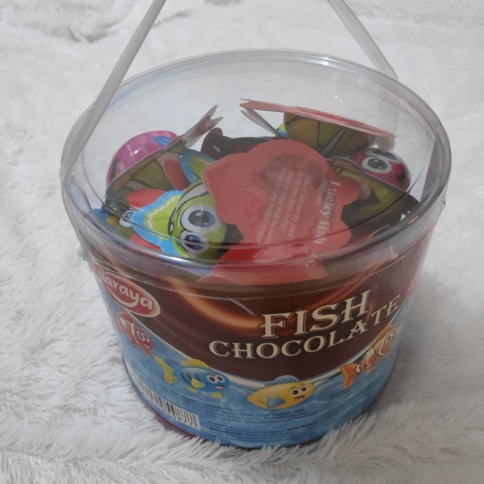 

(TopSeller) Naraya Fish Chocolate/Coklat Susu Bentuk Ikan