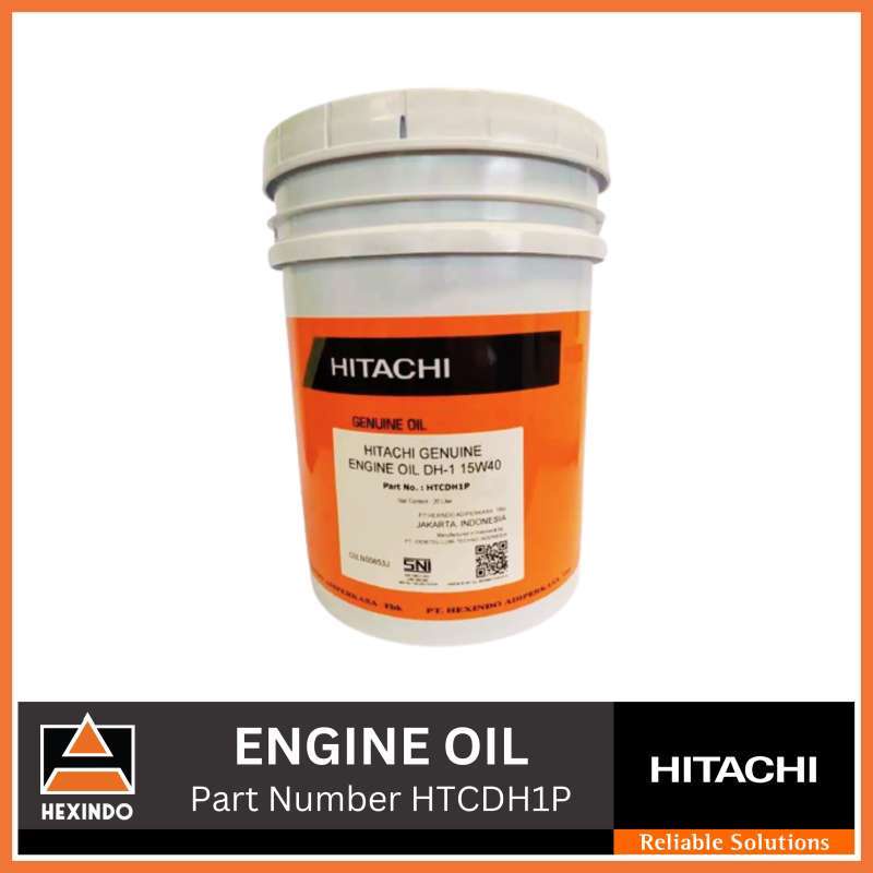HITACHI Engine Oil DH-1 15W40 Pail - HTCDH1P *