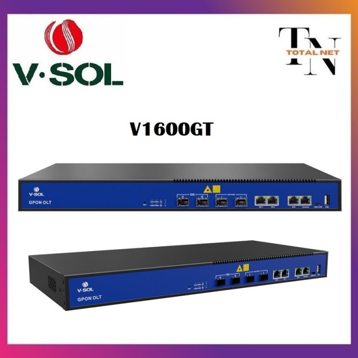 Vsol V1600Gt Gpon Olt 2 Port Olt Dual Power Ac+Dc