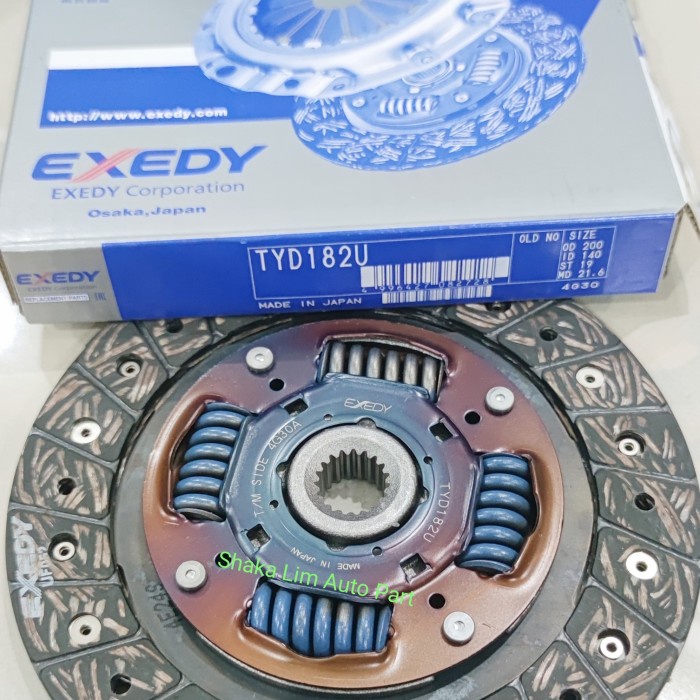 Plat Kampas Kopling Clutch Disc Toyota ETIOS VALCO EXEDY TYD182U