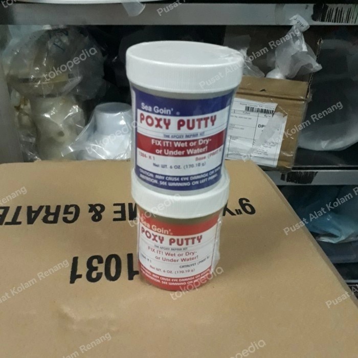 Lem Poxy Putty 170gr Lem Keramik Dalam Air Best