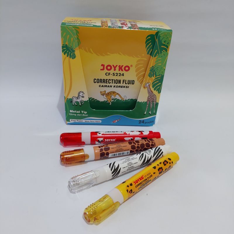 

Correction Fluid / Tipe - X Cair Joyko Cf - S221 /(1Box/24Pcs)