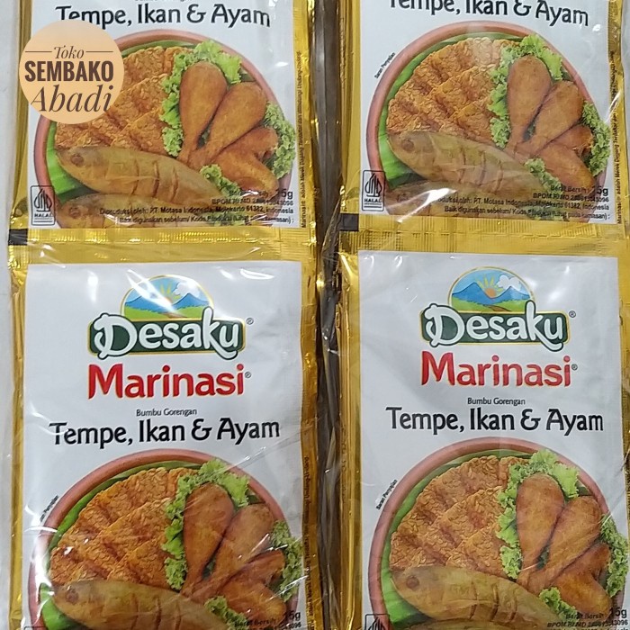 

Desaku Bumbu Marinasi 15gr x 12pcs