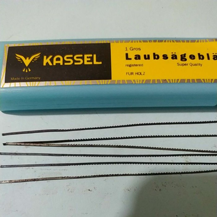 (Expert) Gergaji ukir Triplex + 6 mata Lidi Pemotong Saw U manual. harga per paket